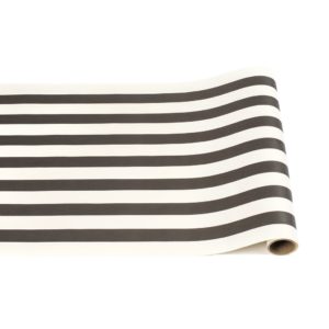 Hester & Cook Black Classic Stripe Runner