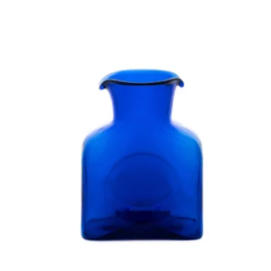 Blenko Mini Glass Water Bottle – Cobalt Blue