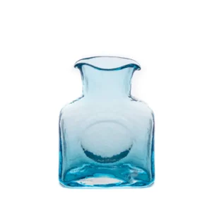 Blenko Mini Glass Water Bottle – Ice Blue