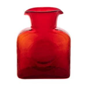 Blenko Glass Water Bottle – Ruby