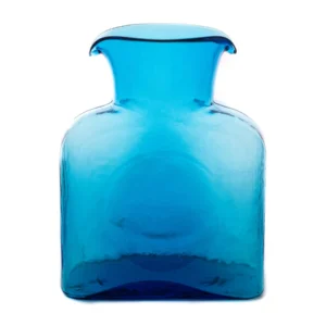 Blenko Glass Water Bottle – Turquoise