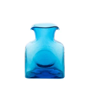 Blenko Mini Glass Water Bottle – Turquoise