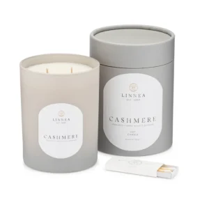 Linnea Candle – Cashmere Fragrance 2-wick